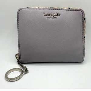 Kate Spade Lavender Wallet with Keychain
